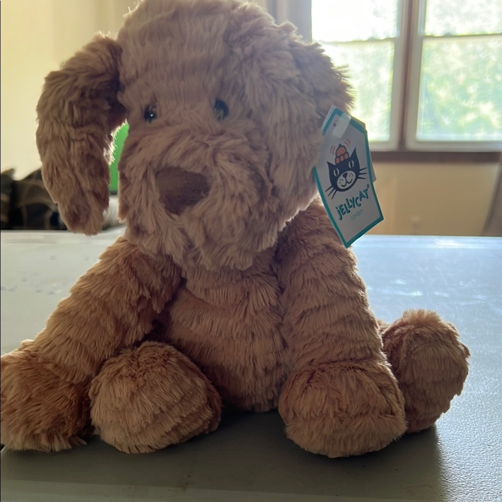 Jellycat Brown Cuddly Dog Plush Toy